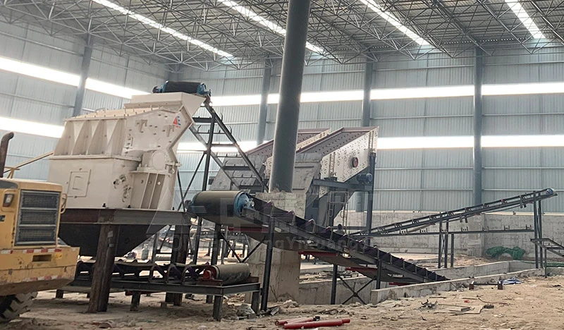 Kaifeng 200 TPH Pebble Sand Making Production Line Successfully Commissioned
