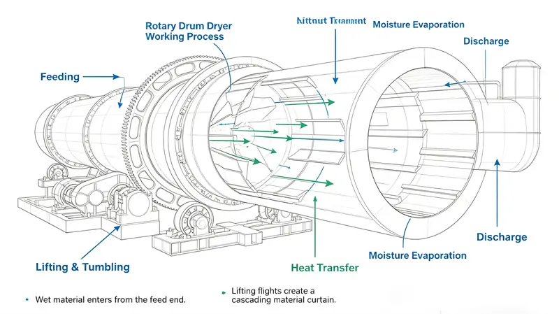 Rotary Drum Dryer