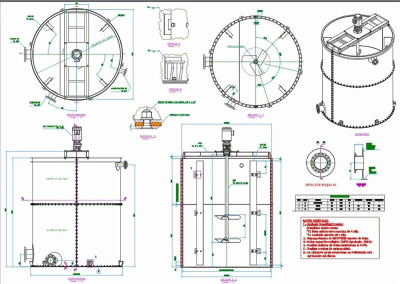 Slurry Lifting Agitator Tank for Flotation