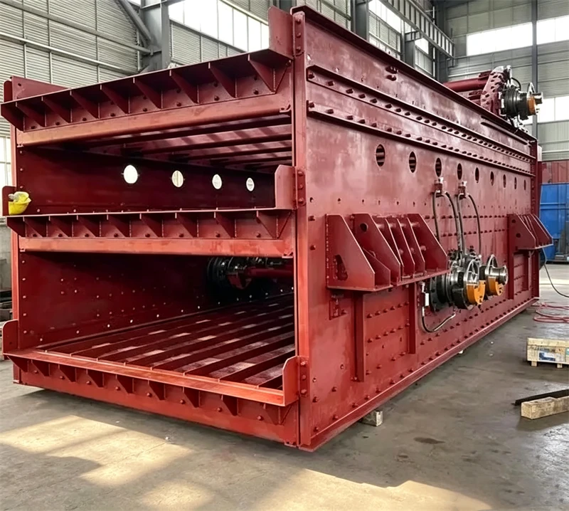 Triple Shaft Horizontal Vibrating Screen