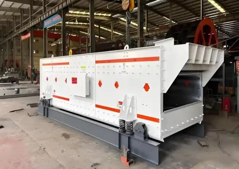 Triple Shaft Horizontal Vibrating Screen