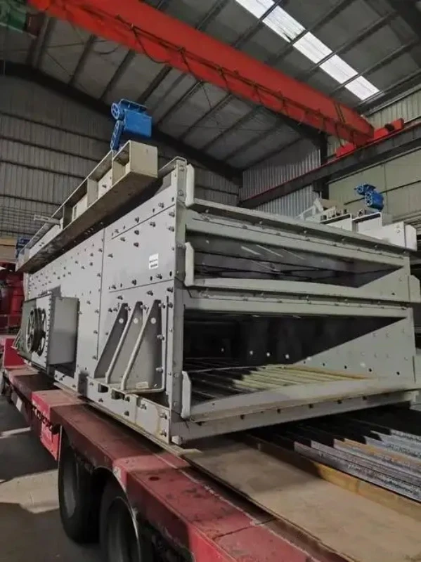 Triple Shaft Horizontal Vibrating Screen