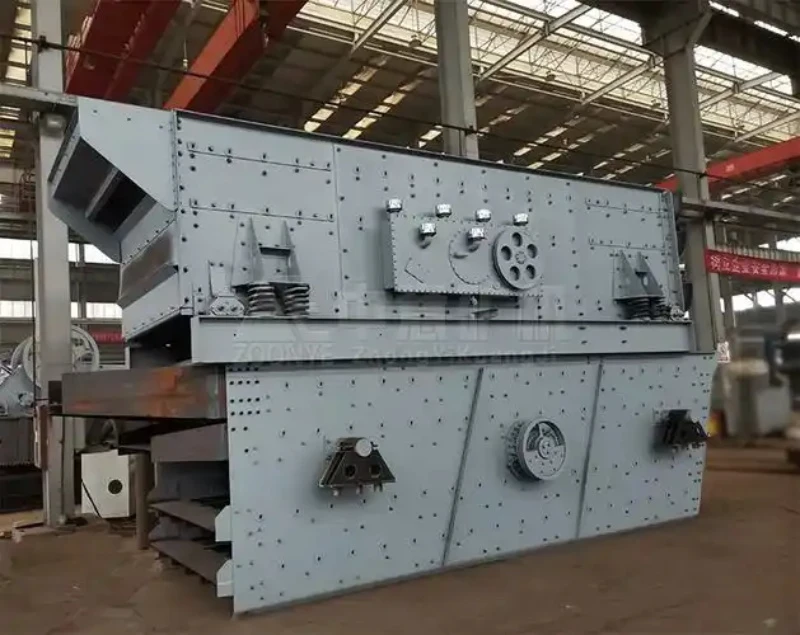 Triple Shaft Horizontal Vibrating Screen