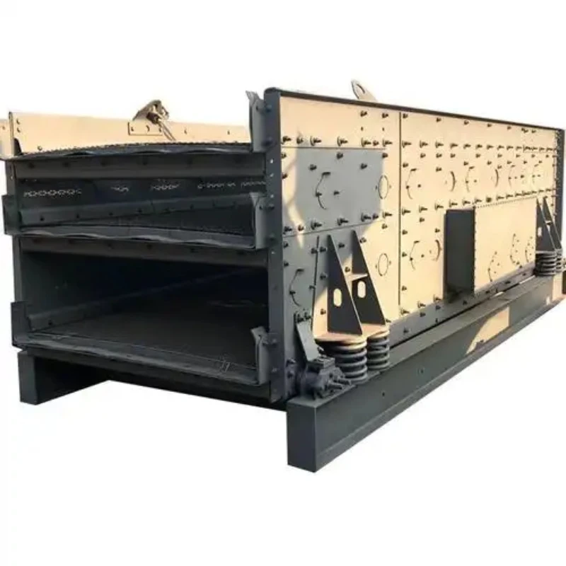 Triple Shaft Horizontal Vibrating Screen
