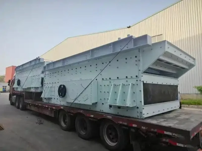 Triple Shaft Horizontal Vibrating Screen