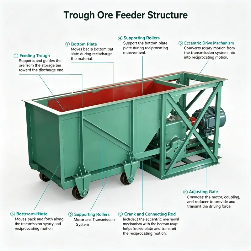 Trough Ore Feeder
