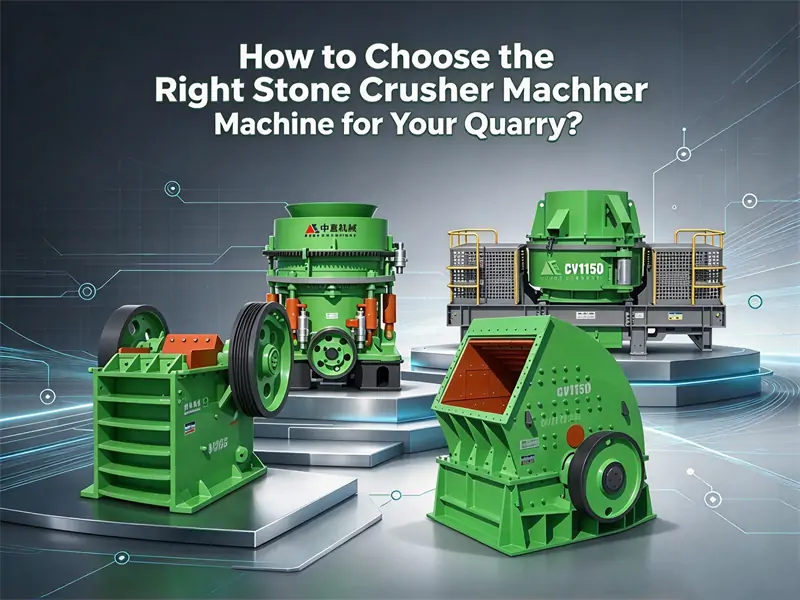 how to choose the right stone crusher machine for your quarry